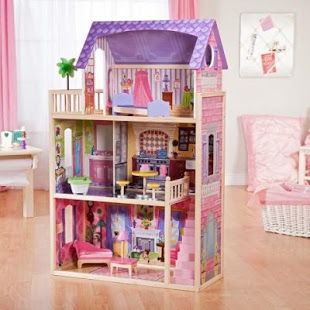 Кукольный домик – лучшая игрушка для девочки!