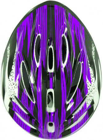 Шлем для роликовых коньков Ridex Cyclone purple/black