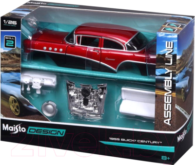 Сборная модель автомобиля Maisto Бьюик Сенчури (1955) 1:24 39307