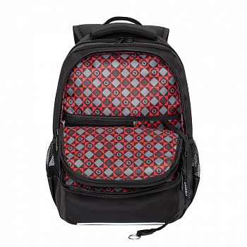 Рюкзак школьный GRIZZLY RB-962-2 /2 black/grey