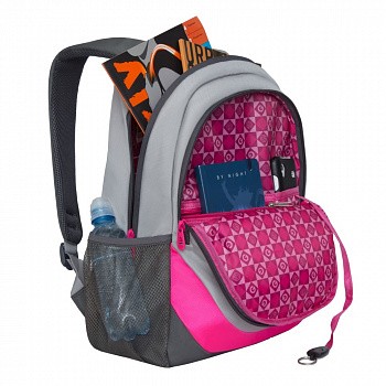 Рюкзак школьный GRIZZLY RD-953-1 /3 grey