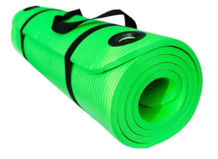 Гимнастический коврик для йоги, фитнеса Sundays Fitness IR97506 green