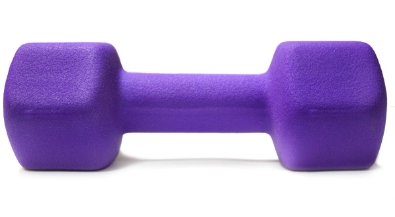 Гантель неопреновая Starfit DB-201 5 кг purple