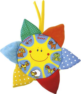 Развивающая игрушка Dream Makers Музыкальное солнышко MUS0\M