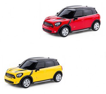 На картинке изображен Игрушка Rastar на р/у Mini Countryman 71700 Игрушка Rastar на р/у Mini Countryman 71700