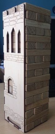 На картинке изображен Развивающая игрушка Dream Makers Игра развивающая "Вежа" ДЖ1 Развивающая игрушка Dream Makers Игра развивающая "Вежа" ДЖ1