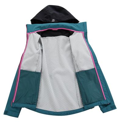 На картинке изображен Куртка женская Alpine Pro Nootka 6 LJCP340599 Turquoise Куртка женская Alpine Pro Nootka 6 LJCP340599 Turquoise