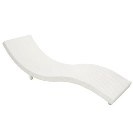 Шезлонг Garden4you Wave white 13195