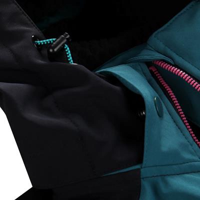 На картинке изображен Куртка женская Alpine Pro Nootka 6 LJCP340599 Turquoise Куртка женская Alpine Pro Nootka 6 LJCP340599 Turquoise