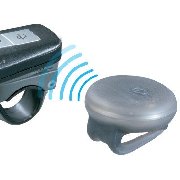 Велофара передняя Topeak SoundLite USB TMS077W white