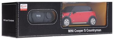 На картинке изображен Игрушка Rastar на р/у Mini Countryman 71700 Игрушка Rastar на р/у Mini Countryman 71700