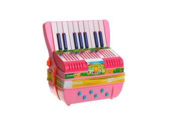 Музыкальный инструмент Shantou Gepai Гармонь 2003A pink