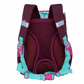 Рюкзак школьный GRIZZLY RAm-084-2 /2 purple/fuchsia