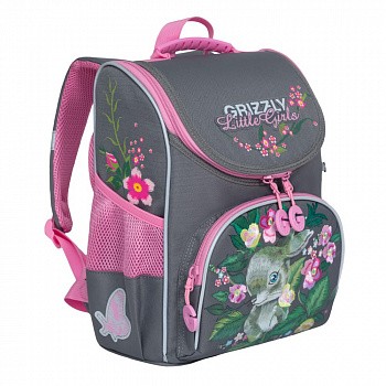 Рюкзак школьный GRIZZLY RA-973-3 /2 grey