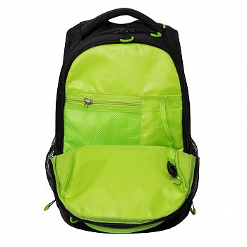 Городской рюкзак GRIZZLY RU-031-1 /1 black/light green