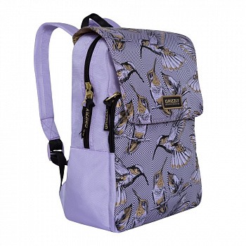 Рюкзак школьный GRIZZLY RD-831-1 /5 lavender