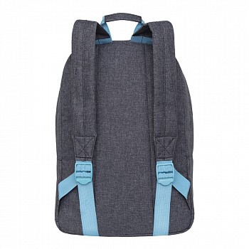 На картинке изображен Рюкзак школьный GRIZZLY RD-830-1 /6 jeans grey Рюкзак школьный GRIZZLY RD-830-1 /6 jeans grey