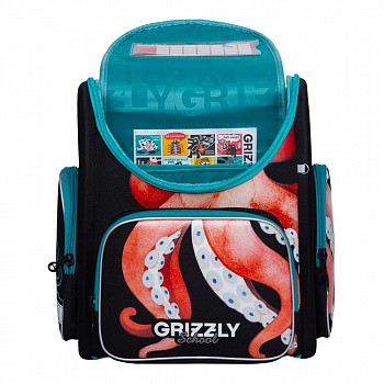 Рюкзак школьный GRIZZLY RAr-081-11 /1 octopus