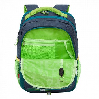 Городской рюкзак GRIZZLY RU-032-1 /2 blue/light green