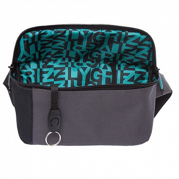 На картинке изображен Поясная сумка GRIZZLY MM-925-3 /7 grey Поясная сумка GRIZZLY MM-925-3 /7 grey