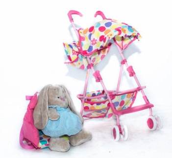 Коляска для кукол RT 3500 dak pink