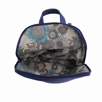 На картинке изображен Городской рюкзак Ors Oro DS-0049 /2 geometry on blue Городской рюкзак Ors Oro DS-0049 /2 geometry on blue