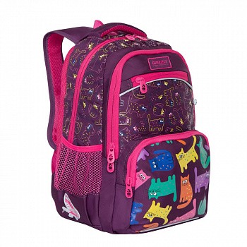 Рюкзак школьный GRIZZLY RG-965-1 /2 purple