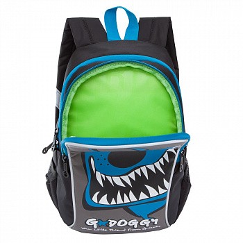Рюкзак детский GRIZZLY RK-079-3 /1 black/blue