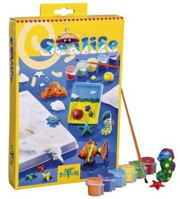 Набор для творчества Totum Самоделка из гипса Морская Жизнь 020115