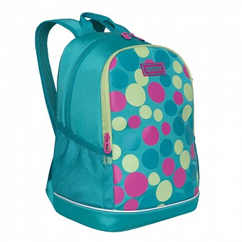 Рюкзак школьный GRIZZLY RG-063-5 /1 turquoise