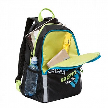 Рюкзак школьный GRIZZLY RB-051-6 /1 black