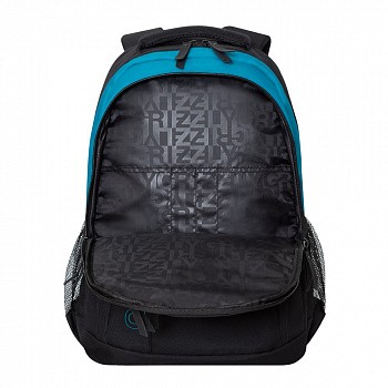 Рюкзак школьный GRIZZLY RU-925-1 /1 black/wave