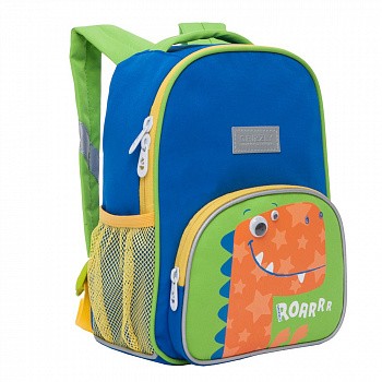 Рюкзак детский GRIZZLY RK-076-6 /1 blue/light green