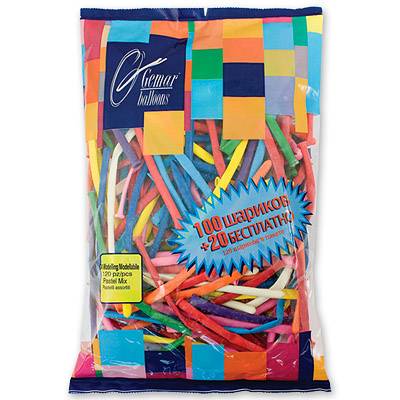 Набор воздушных шариков 1107-0018 ШДМ 260-2