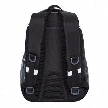 Рюкзак школьный GRIZZLY RB-963-1 /4 dark grey/black