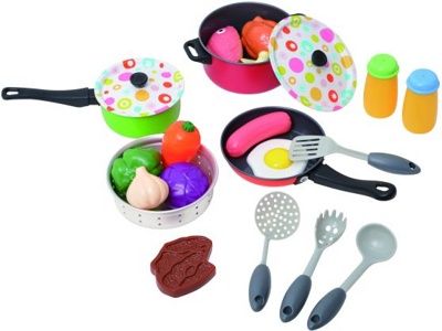 Набор посуды PlayGo с продуктами (6988)