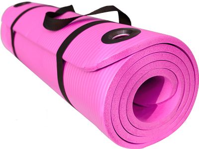 Гимнастический коврик для йоги, фитнеса Sundays Fitness IR97506 pink