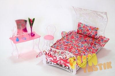 Игрушка Gloria Набор"Спальня" 2814