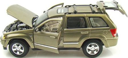 Масштабная модель автомобиля Maisto 1:24 Джип Гранд Чероки 2005 (31119) khaki