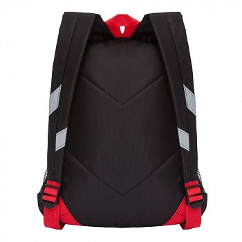На картинке изображен Рюкзак детский GRIZZLY RK-079-3 /2 black/red Рюкзак детский GRIZZLY RK-079-3 /2 black/red