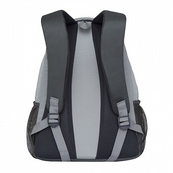 Рюкзак школьный GRIZZLY RD-953-1 /3 grey