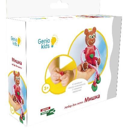 Игровой набор Genio Kids для лепки Мишка TA1076