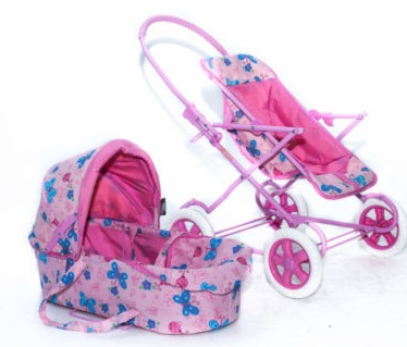 На картинке изображен Коляска для кукол RT 9920(9922) pink Коляска для кукол RT 9920(9922) pink