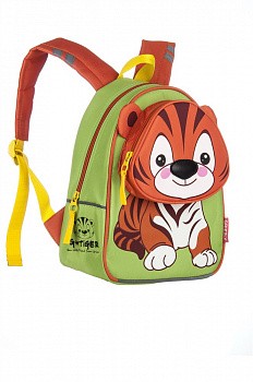 На картинке изображен Рюкзак детский GRIZZLY RS-073-1 /4 tiger Рюкзак детский GRIZZLY RS-073-1 /4 tiger