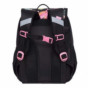 Рюкзак школьный GRIZZLY RAk-090-3 /2 black