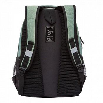 Рюкзак школьный GRIZZLY RB-054-6 /5 green