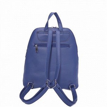 На картинке изображен Городской рюкзак Ors Oro DS-0049 /2 geometry on blue Городской рюкзак Ors Oro DS-0049 /2 geometry on blue