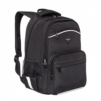 Рюкзак школьный GRIZZLY RB-962-2 /2 black/grey