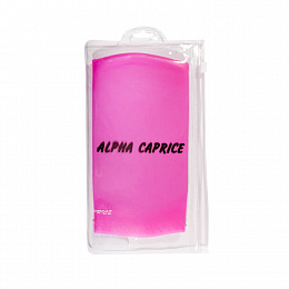 Шапочка для плавания Alpha Caprice с пучком SCL02 pearl pink