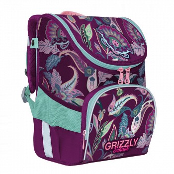Рюкзак школьный GRIZZLY RAn-082-2 /1 purple